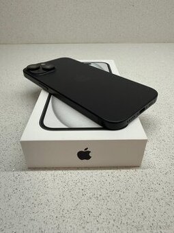 iPhone 15 128GB Black - 100% batéria, 3 cykly, záruka