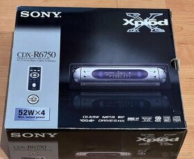 Sony CDX-R6750 - CD/MP3 receiver - NOVÉ