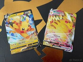 Pikachu V a VMAX karta - 1