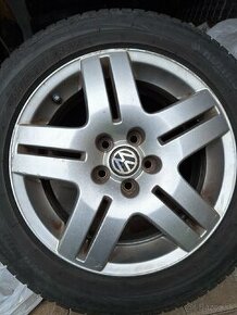 Volkswagen elektróny R15 +letné pneumatiky 195/55 R15 - 1