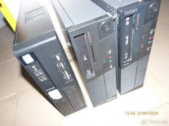 pc skrinky so zdrojmy 24+4pin a dvd mechanikamy za 12e kus