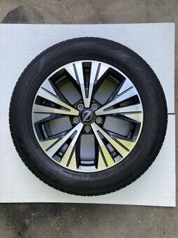 Čisto nové originál hliníkové disky na x-trail R18 + pneu