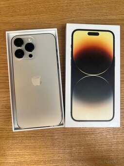 Predám iPhone 14 PRO MAX 256GB, GOLD, TOP, VOLNY 87% BAT