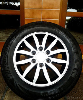alu R17 6x139,7 orig. Kia Carens + Hyundai H1, zimné pneu