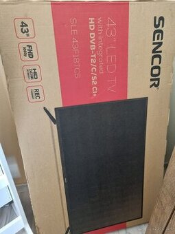 Predám nový TV Sencor SLE 43F18TCS
