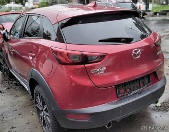 Mazda CX-3 2.0 AWD 2015 4x4 benzín predám DVERE, MOTOR PE
