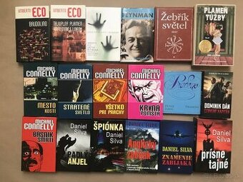 Daniel Silva, Michael Connelly, Feynman, Beniak, Karika