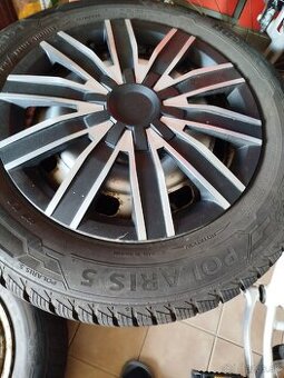 Zimné pneumatiky na diskoch 185/65R15, Peugeot Citroen.