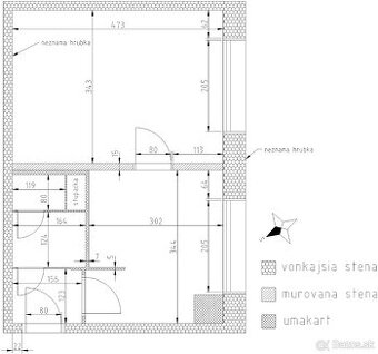Predam 1.izb byt na Lanskej pri kupalisku