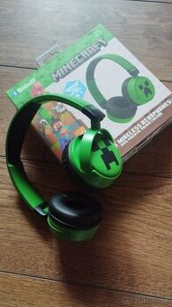 Detské bezdrôtové slúchadlá MINECRAFT