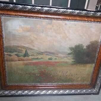 Predám starý obraz maliara -Szatmáry SZ.J.