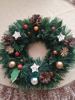 Vianočné ozdoby - venčeky