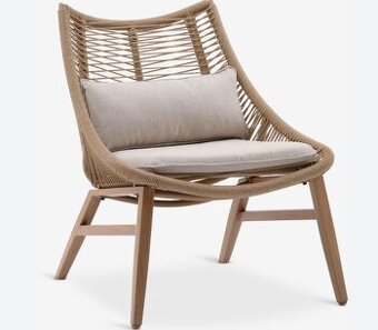 Zahradne kreslo GAMMELTOFT natural / JISK