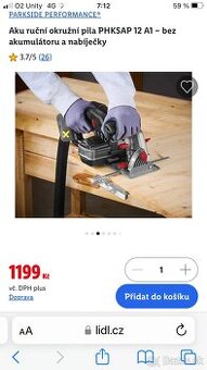 Parkside performance ponorna pila