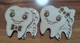 Krabička na vypadnuté mliečne zuby vašich detí