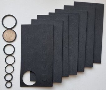 Numizmatika, Penove vymedzenia do kapsúl na mince