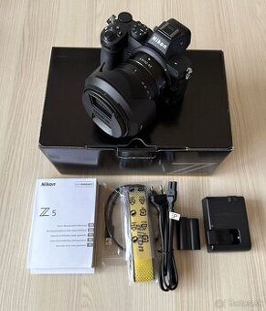 Nikon Z5 - 280 záberov - TOP stav - záruka 1 rok