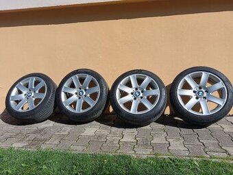 Originálne BMW Elektróny 5×120 r17 +letné pneu 225/45 r17