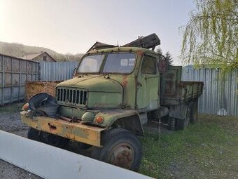 Praga V3S - Vetrieska - Hydraulická ruka, korba