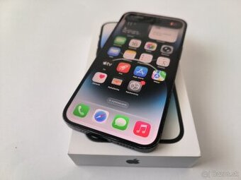 apple iphone 14 PRO MAX 128gb Space Black / Batéria 100%
