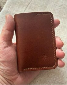 Kožená peňaženka - puzdro na karty, talianska koža