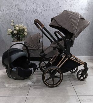 TROJKOMBINÁCIA CYBEX PLATINUM ROSEGOLD MANHATTAN