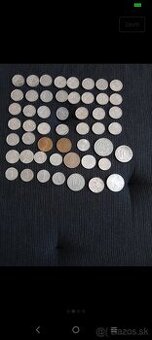 Mince Československo 51 kusů