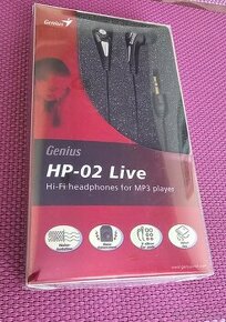 Slúchadla GENIUS HP-02 LIVE