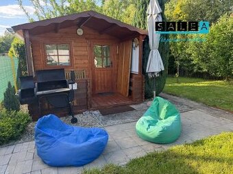 Krásna záhrada s chatkou v Kráľovej nad Váhom 259 m2