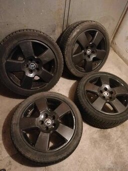 4ks alu disky orig. Škoda soldid 5x112 r17