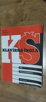 Predám, Klavírna škola pre začiatočníkov.