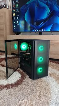 Predam vykonny herny PC-RTX-2070SUPER/RYZEN 5 5500/16GB DDR4