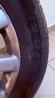 Pneumatiky 215/55 R16 na elektrónoch VW
