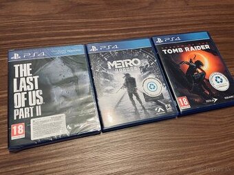 Predám hry na PS4