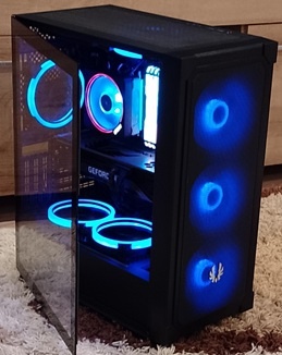 Produkčný herný PCRyzen7+RTX 3080 10GB OC+2xNVMe+ARGB