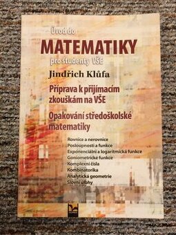VŠE Praha príjimačky Úvod do matematiky 2024 - Klůfa