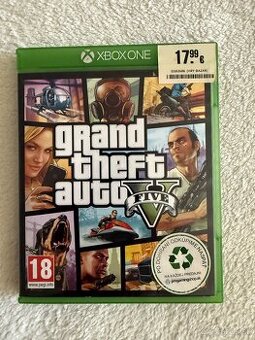 Predám hru GTA 5 na Xbox One
