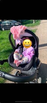 Kočík kombinovaný 3v1 Petite&Mars Rover II