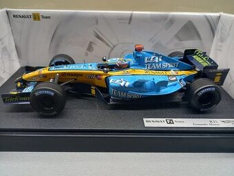 VÝMĚNA / PRODEJ F1 RENAULT R25 2005 ALONSO HOTWHEELS 1:18