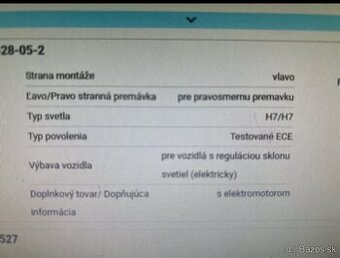 Skoda Fabia 2 lave svetlo