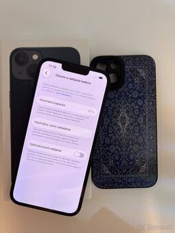 IPHONE 13 MIDNIGHT 128GB ZÁRUKA - VEĽMI DOBRÝ STAV