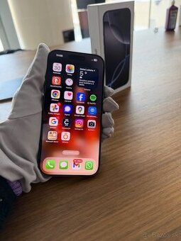 iPhone 16 Pro , 97% batéria v záruke vid. faktura