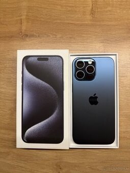 Iphone 15 Pro Max Blue Titanium 256GB záruka