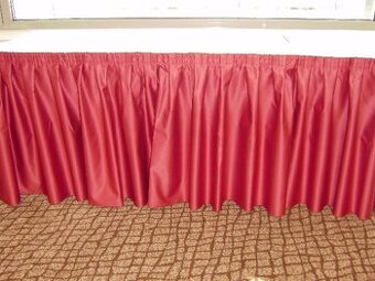 Banketová sukňa bordová