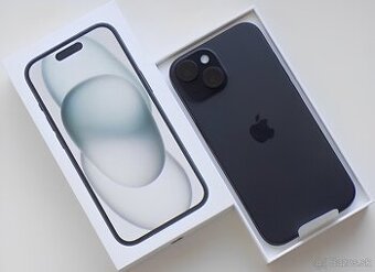 iPhone 15 Black BATERIE 100% TOP - 1