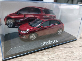 Model auta Citroen C4 facelift 1:43 Norev