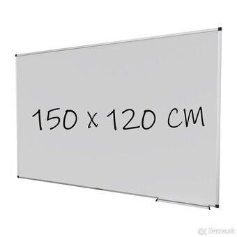 Kvalitná magnetická tabuľa 150x120 cm (+ príslušenstvo)
