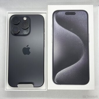 iPhone 15 PRO 128GB black titanium