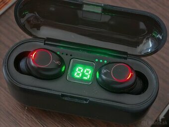 Bluetooth Slúchadlá TWS True Wireless Headset s Powerbankou
