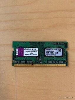 2GB DDR3 800MHz SO-DIMM RAM Kingston